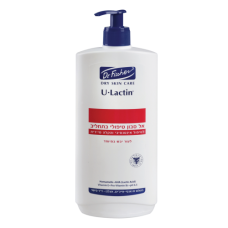 Безмыльный очищающий крем Dr. Fischer U-Lactin Soapless Cream Wash 450 мл